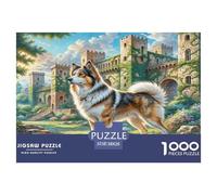 Central Asian Shepherd Dog 1000 Pieces Jigsaw Puzzles for Adults Impossible Beautiful Home Decoration Art Colorful DIY Craft 38x26cm/1000pcs