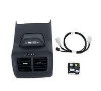 Central Car Rear A/C Air Conditioner Outlet Clip Tab Pick Air Conditioning Vents Frame Armrest Type C USB/Fit For VW Golf 7 MK7 2013-2019(USB Type-C Outlet)
