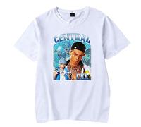 Central CEE Merch Tshirt Rapper Summer for Women/Men O-Neck Short Sleeve T-Shirt Casual Tee XS-4XL-Black||m