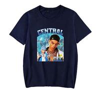 Central CEE Merch Tshirt Rapper Summer for Women/Men O-Neck Short Sleeve T-Shirt Casual Tee XS-4XL-Pink||x_l