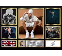 Central Cee Signed Autograph Photograph Display - Perfect for Hip Hop Fans, A1 HUGE Poster Print (840x594mm) - Limited Edition Autograph Fan Gift - Collectible Memorabilia Merchandise
