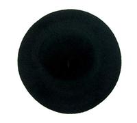 Central Chic Womens Plain Beret Hat 100% Wool French Beret - Black