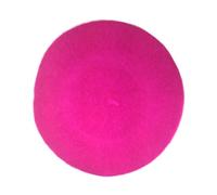 Central Chic Women's Quality Beret Hat 100% Wool French Beret Winter Autumn Hat Ladies | Girls Hats One Size Fits All In Black, Red, Cream, White, Grey, Pink, Purple, Green