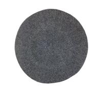 Central Chic Womens Quality Plain Beret Hat 100% Wool French Beret Winter Autumn Hat Ladies | Girls Fashion Hats - One Size Fits All (Grey)