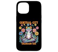 Central City Colorado USA Frog Zen Chill Design Case for iPhone 15