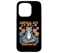 Central City Colorado USA Frog Zen Chill Design Case for iPhone 15 Pro