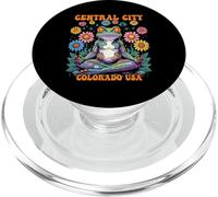 Central City Colorado USA Frog Zen Chill Design PopSockets PopGrip for MagSafe