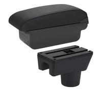 Central Console Storage Box For Toyota For Aygo X 2012 2013 2013 2014 2015 2016 2017 2018 2019 Car Armrest Box Accessories(C2 black line No USB)