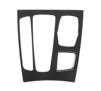Central Control Gear Shift Panel Cover Trim Premium Carbon Fiber Cup Holder Sticker Replacement for X5 F15 2014 2018 and X6 F16 2015 2019 Left Hand Drive