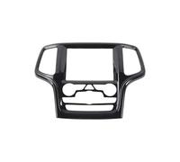 Central Control Navigation Panel Decoration Cover For Jeep For Grand Cherokee 2014 2015 2016 2017 2018 IENQBVL(Black)