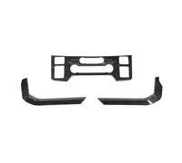 Central Control Trim 3-PACK Air Conditioner Switch Control Panel Two Side Gear Shift Cover Trim For F150 2021 2022 2023 Interior Accessories ABS Car Interior Trim(Black Grain Look)
