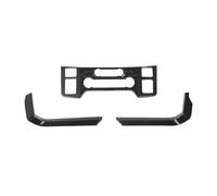 Central Control Trim 3-PACK Air Conditioner Switch Control Panel Two Side Gear Shift Cover Trim For F150 2021 2022 2023 Interior Accessories ABS Car Interior Trim(Carbon Fibre Look)
