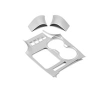 Central Control Trim ABS Car Console Gear Panel Frame Console Gear Shift Panel Cover Trim For Toyota For Highlander For Kluger 2015 2016 2017-2018 2019 Car Interior Trim(Matte 1hole 3 piece)