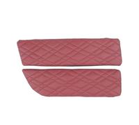 Central Control Trim For BMW For 5 Series For G30 For G38 2018-2020 2021 2022 Leather Car Armrest Box Cover Center Console Armrest Protector Pad Trim Car Accessories(Red)