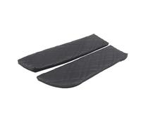 Central Control Trim For BMW For 5 Series For G30 For G38 2018-2020 2021 2022 Leather Car Armrest Box Cover Center Console Armrest Protector Pad Trim Car Accessories(Black)