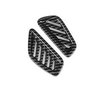 Central Control Trim For BYD For Seal EV 2022 2023 LHD RHD Carbon Fiber Color Interior Decoration Cover Stickers ABS Accessories Car Interior Trim(2 piece)