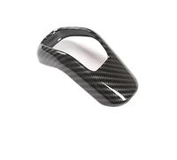 Central Control Trim For Defender 90 For Defender 110 For Defender 130 2020-2025 ABS Carbon Fiber Car Grain Gear Shift Head Cover Trim Stickers Interior Car Accessories Shift Panel Cover Trim(Carbon F