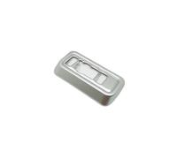 Central Control Trim For Explorer 2021 2022 2023 2024 Carbon Fiber Look Headlight Switch Frame Interior Moulding Cover Trim Car Accessories(Silver)