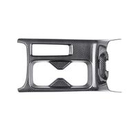 Central Control Trim For HRV For HR-V For Vezel 2021 2022 Car Carbon Fiber Center Console Water Cup Holder Decoration Cover Trim Stickers