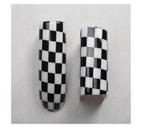 Central Control Trim For Vw For Beetle 2003-2010 ABS Interior Co-pilot Handle Cover Deputy Passenger Armrest Deputy Drive Dashboard Trim Car Interior Trim(Black white plaid)