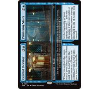 Central Elevator // Promising Stairs (Foil) | Duskmourn: House of Horror