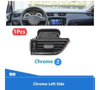 Central/Fit For Skoda Octavia 2015 2016 2017-2021 Dashboard Left Right Central Rear Air Outlet Vent 5ED820951 5ED819701 5ED819203(Chrome Left)