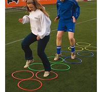 Central Football Sports Players Agility Training Aid Set Soccer Speed Rings Kit
