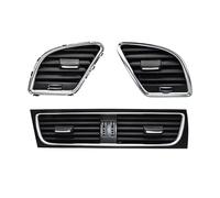 Central Front Dash Center Console A/C Air Vent Outlet/Fit For Audi A4 A5 2009 2010 2011 2012 2013 2014 2015 2016 Car Interior Accessories(1 Set)