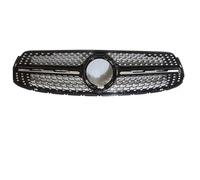Central Grille Front For Benz For GLC Class For X253 2020-2022 For Glc 200 For GLC220 For GLC300 Sport Front Bumper Grille Radiator Grid Hood(6 Diamond Sltyle)