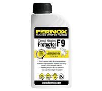 Central Heating Protector fernox F9 with Filter Fluid, Central Heating Inhibitor, Enhanced pH Protection, Treats 130L, up to 250m2
