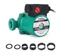 Central Heating Pump Hot Water Circulator Pump Boiler Radiator Circulation Pump, 3 Speed Setting - 46/67/100w Circulating Pump for Domestic Central Heating System