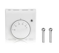 Central Heating Room Thermostat Mechanical with Neon Indicator Adjustable Dial Stat Compatible with Honeywell T6360B TC-RSTATL Energy Saving for Using To Control The Central Air-Condition In Restaura
