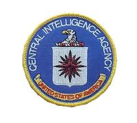Central Intelligence Agency Tactical Patch Loop Adhesive Badge 80 x 80mm