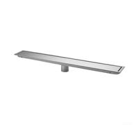 Central Outlet Floor Drain 40cm Anti-Clog Strainer | Central outlet design, for rapid water channeling, prevents pooling, enhances shower safety, flexible plumbing