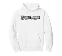 Central Pacific Railroad 19th Century Vintage Logo Emblem Pullover Hoodie