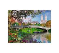 Central Park, New York，Jigsaw Puzzle 1000 Piece Game Artwork Travel Souvenir（38x26cm）-D66