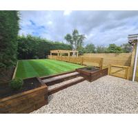 Central Park Stripe Artificial Grass 5M Wide (5M X 6M) 30Sqm