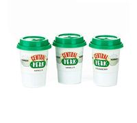 Central Perk Lip Balm - Set of 3 Flavored Chapsticks - Officially Licensed FRIENDS Show Merchandise