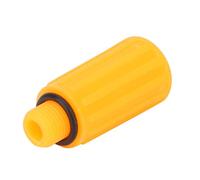 Central Pneumatic Compressor Parts, Air Compressor Pump Replacement 5pcs 9mm Orange Breathing Rod Vent Cap Air Compressor Replacement Parts Air Compressor Pump Accessories