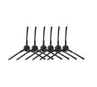 Central Roll Brush Main Brush Cover Side Brush, Compatible for Amibot, Animal X610 H2O Connect Robotic Vacuum Cleaner Spare Parts Accessories(3 Pairs Side Brush)