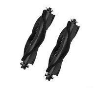 Central Roller Main Brush For Airzeen R7 J10 For Laresar P10 Robot Vacuum Nylon Plastic Core Efficient Hair Dust Removal Tool-Free Install Accessory For Pet Family Floors(2 PACK)