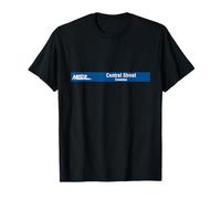Central St. / Evanston (UP-N) Metra Sign T-Shirt