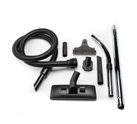 Central Technology Systems 1.8m Vacuum Accessory Tool Kit Chrome Telescopic | Compatible with 32mm vacuum cleaners including Numatic Henry, Hetty, Basil and George.