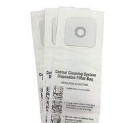 CENTRAL VACUUM BAGS for Nutone 391, 391-8, 3918, 44186 3-Pack