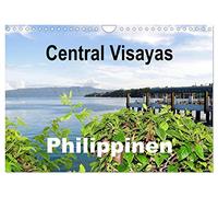 Central Visayas - Philippines UK-Version (Wall Calendar 2026 DIN A4 Landscape), CALVENDO 12 Month Wall Calendar