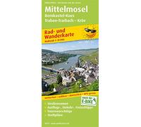 Centrallmosel, Bernkastel-Kues - Traben-Trarbach - Kröv: Rad- und Wanderkarte mit Ausflugszielen, Einkehr- & Freizeittipps und Stadtplänen, wetterfest, reissfest, abwischbar, GPS-genau. 1:25000