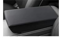 Centre Armres Leather Armrest Box Protective Abs Cover Arm Rest Lid For Tesla For Model Y 2025 Accessories(Black)