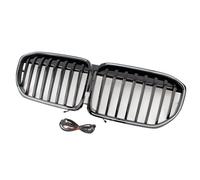 Centre Bumper Grille Panel Compatible With BMW For 7 Series G11 G12 2019 2020 2021 2022 Front Kidney Bumper Hood Grilles Front Radiator Grilles