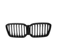 Centre Bumper Grille Panel Compatible With BMW For X3 X4 G01 G02 G08 2022 2023 2024 Car Front Grille Front Bumper Grille Front Hood Grille Replacement Grille(B)