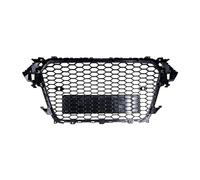 Centre Bumper Grille Panel Compatible With RS4 A4 S4 B8 2013 2014 2015 Car Front Honeycomb Mesh Bumper Grille Radiator Grille Car Accessories